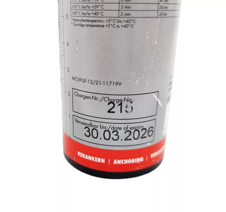 WURTH ZAPRAWA INIEKCYJNA BETON MULTI WIT-UH 300 280 ML