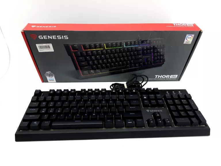 KLAWIATURA HYBRYDOWA GENESIS THOR 150 RGB