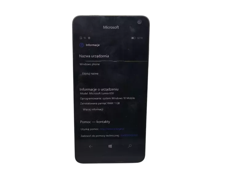 TELEFON NOKIA LUMIA 650 1GB