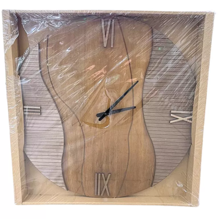 ZEGAR ŚCIENNY ONDA HOME & YOU / CIEMNOBRĄZOWY / 60 CM