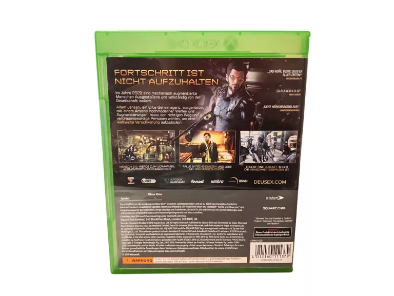 GRA XBOX ONE DEUS EX MANKIND DIVIDED