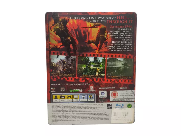 GRA PS3 BROTHERS IN ARMS HELL'S HIGHWAY STEELBOOK