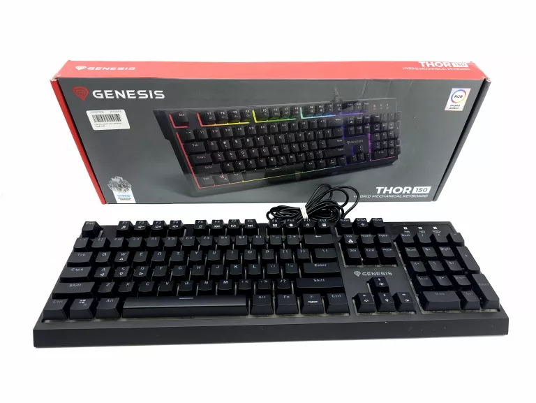 KLAWIATURA HYBRYDOWA GENESIS THOR 150 RGB