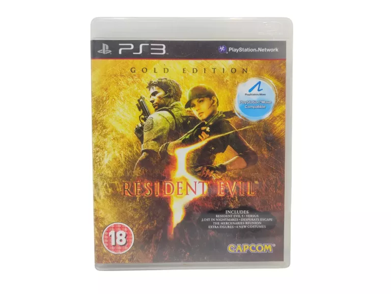 GRA RESIDENT EVIL 5 GOLD EDITION