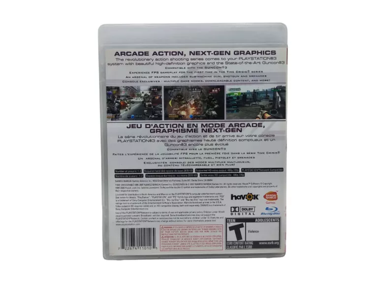 GRA PLAYSTATION 3 TIME CRISIS 4