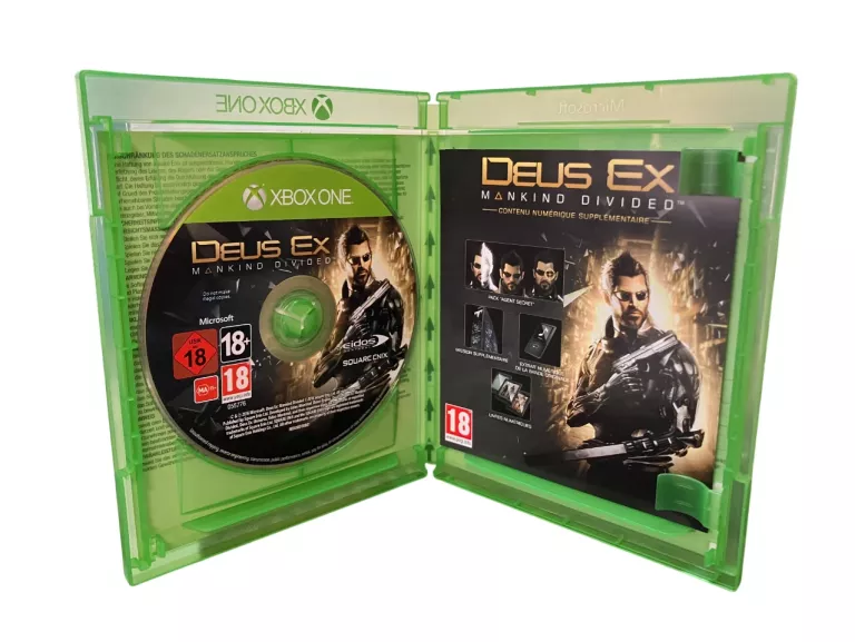 GRA XBOX ONE DEUS EX MANKIND DIVIDED