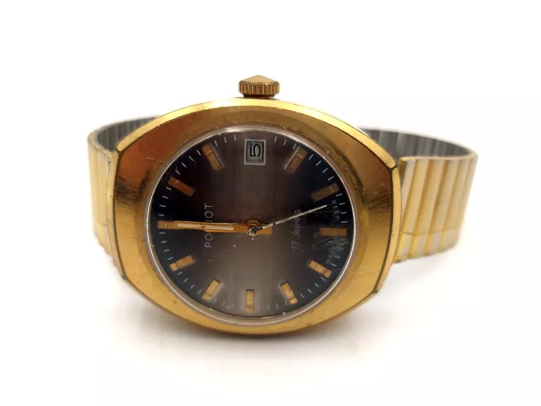 ZEGAREK POLJOT 17 JEWELS AU10 USSR