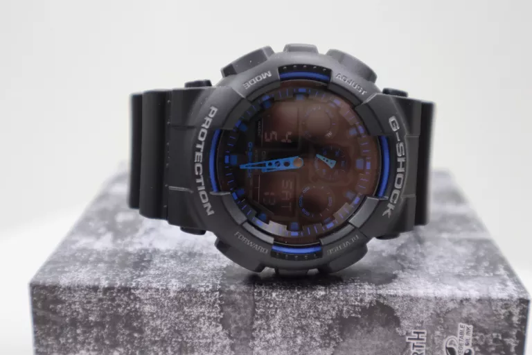 ZEGAREK CASIO G-SHOCK GA-100-1A2ER 20BAR HOLOGRAM