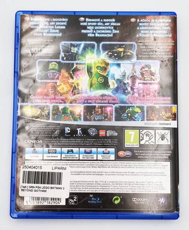 GRA PS4 LEGO BATMAN 3 BEYOND GOTHAM