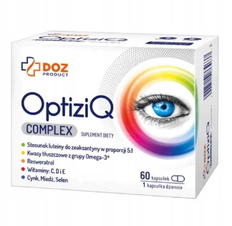 DOZ PRODUCT OPTIZIQ COMPLEX, KAPSUŁKI, 60 SZT.