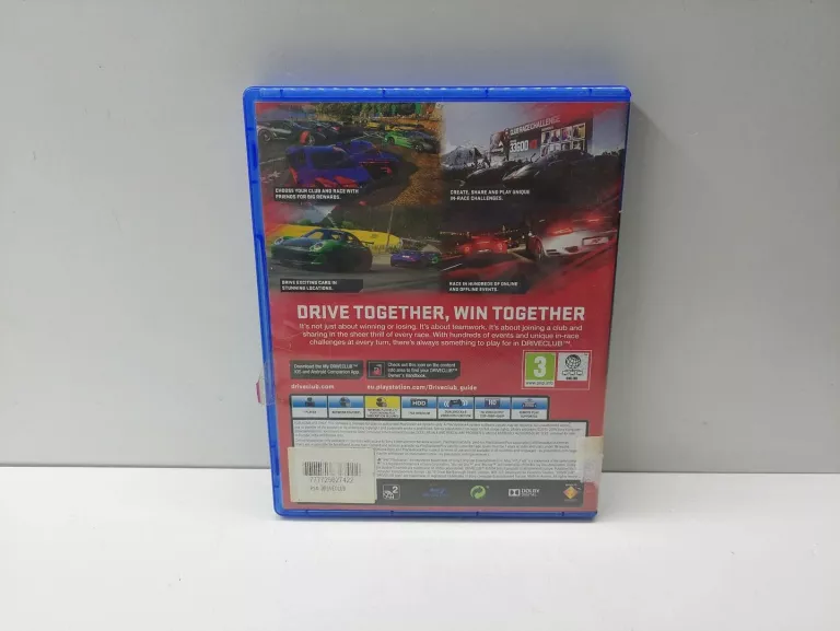DRIVECLUB PS4