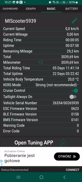 HULAJNOGA XIAOMI MI ELECTRIC SCOOTER PRO 2