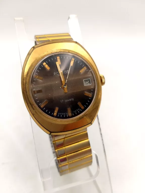 ZEGAREK POLJOT 17 JEWELS AU10 USSR