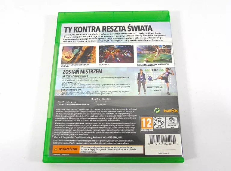 GRA XBOX ONE KINECT SPORTS RIVALS