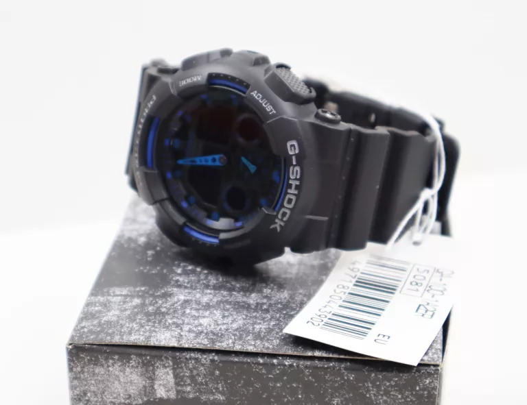 ZEGAREK CASIO G-SHOCK GA-100-1A2ER 20BAR HOLOGRAM