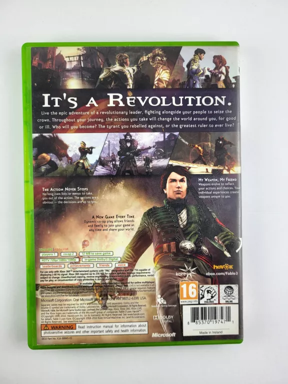GRA NA XBOX 360 FABLE 3