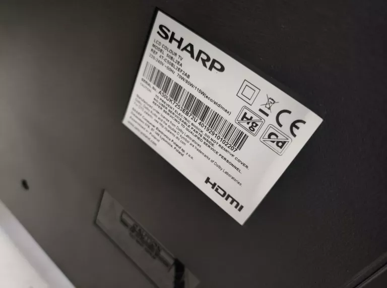 TELEWIZOR SHARP 50BL2EA SMART ANDROID DVBT2!