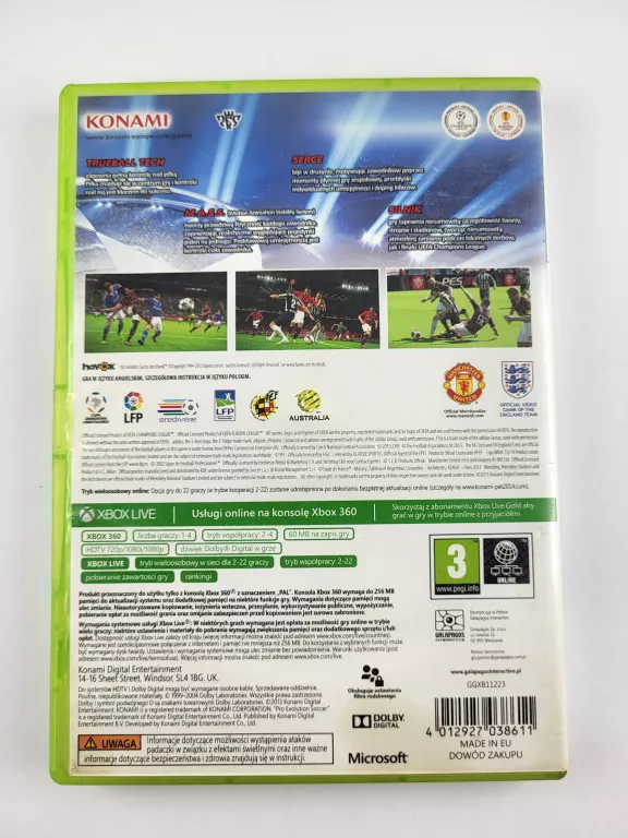 GRA NA XBOX 360 PES 2014
