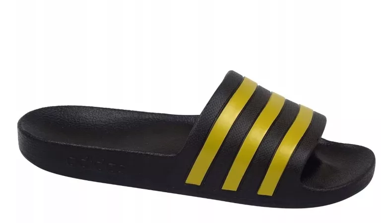 ADIDAS ADILETTE AQUA EG1758 DAMSKIE KLAPKI BASENOWE NA BASEN CZARNE 40 1/3