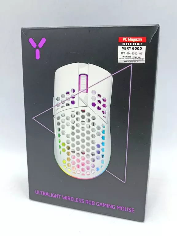 MYSZ BEZPRZEWODOWA ISY IGM-5000-WT BIAŁY