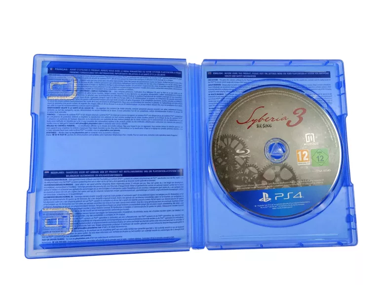 PS4 SYBERIA 3 B.H. SOKAL