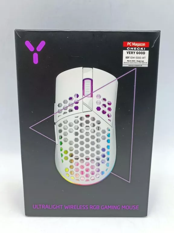 MYSZ BEZPRZEWODOWA ISY IGM-5000-WT BIAŁY