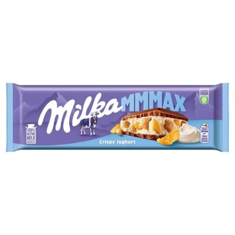 CZEKOLADA MILKA MMMAX CRISPY JOGHURT 300G