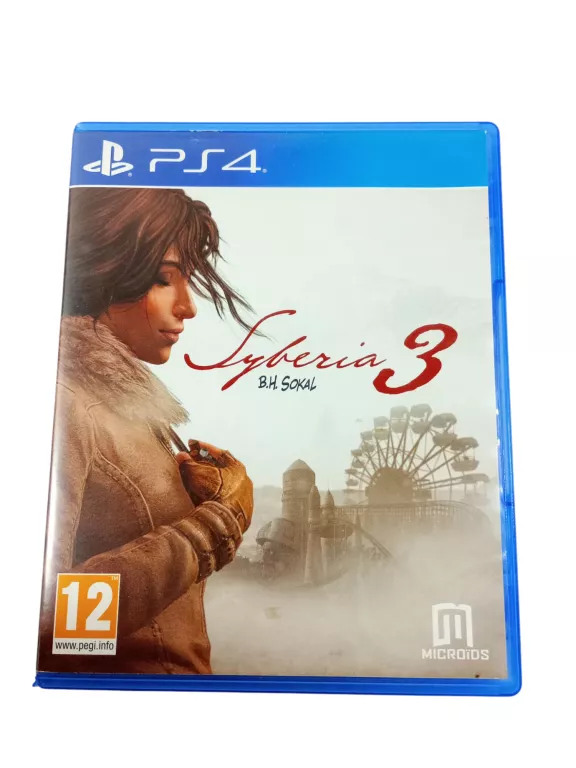 PS4 SYBERIA 3 B.H. SOKAL