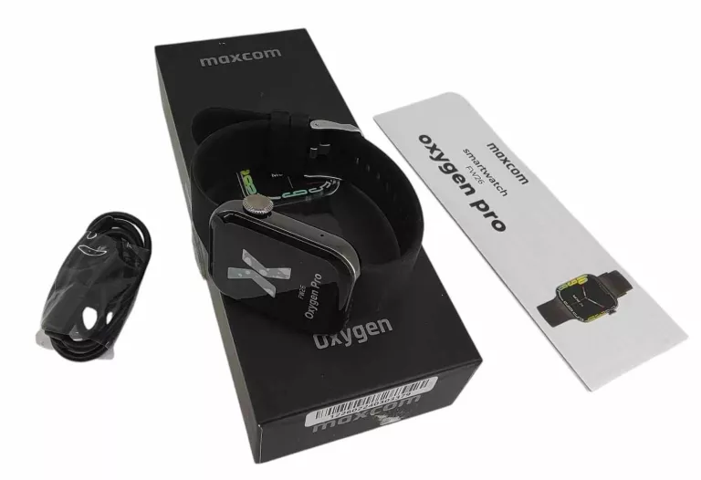 SMARTWATCH MAXCOM FW26 OXYGEN PRO CZARNY
