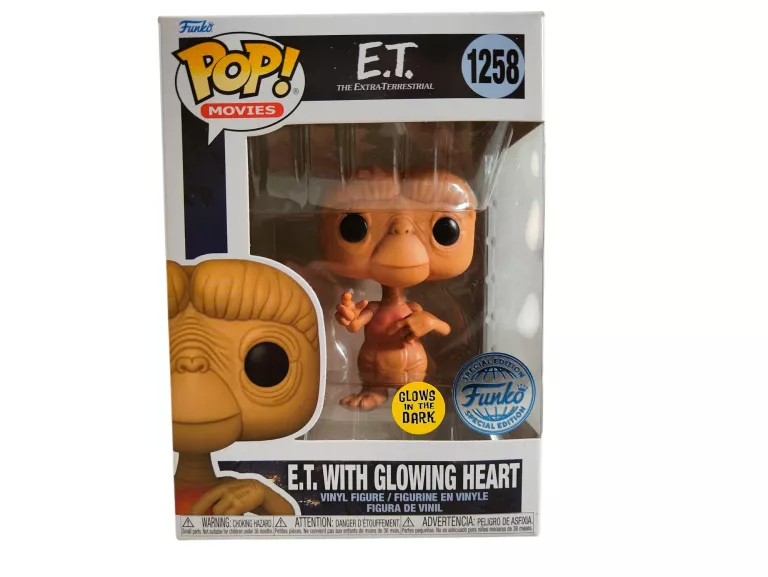 FIGURKA KOLEKCJONERSKA E.T. WITH GLOWING HEART #1258