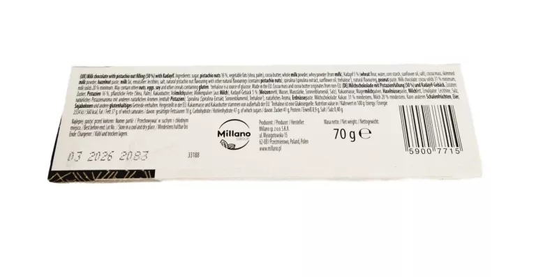 BATON DUBAI STYLE CHOCOLAT DELICA DORE 70G