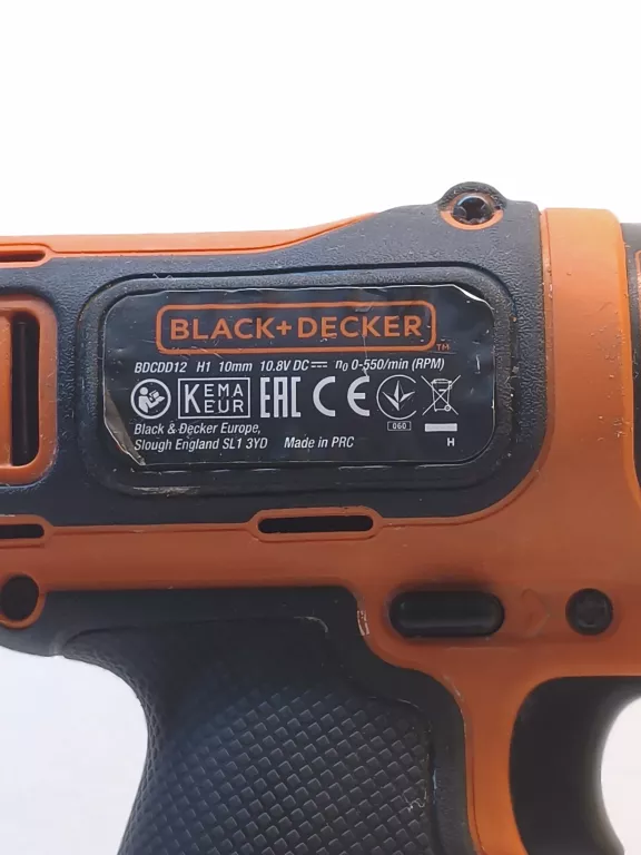 WKRETARKA BLACK DECKER BDCDD12