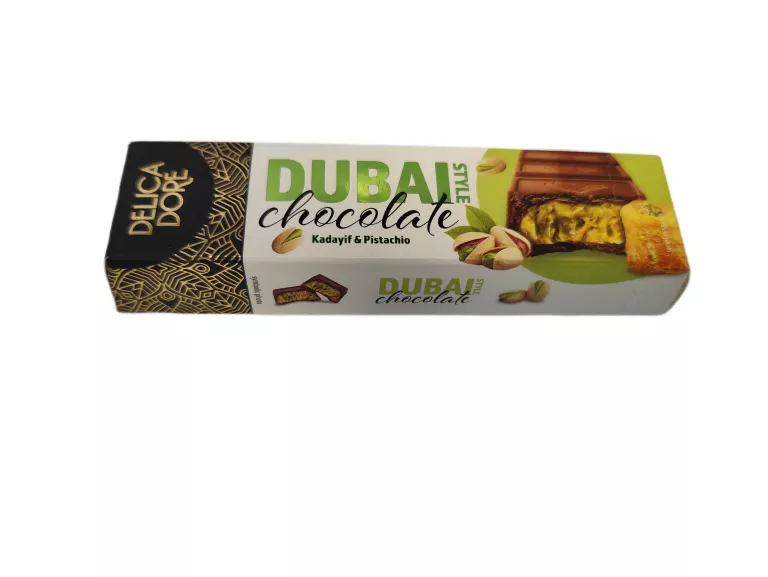 DELICA DORE DUBAI STYLE CZEKOLADA DUBAJSKA PISTACHIO & KADAYIF 70G