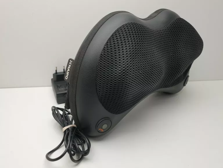 MASAŻER NAIPO MGP-129A PODUSZKA DO MASAŻU SHIATSU Z FUNKCJĄ PODGRZEWANIA
