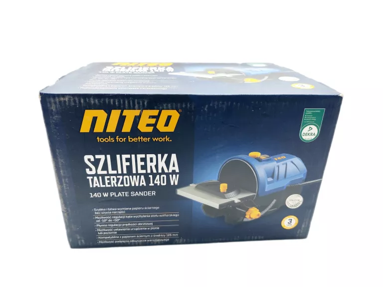 NITEO SZLIFIERKA TALERZOWA 14O W