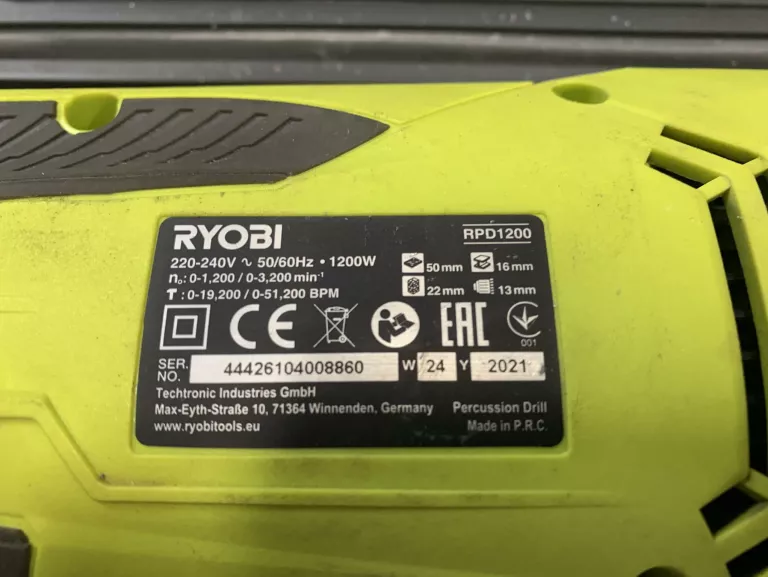 WIERTARKA UDAROWA RYOBI RPD1200