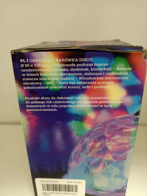 ZAROWKA OBROTOWA DISCO