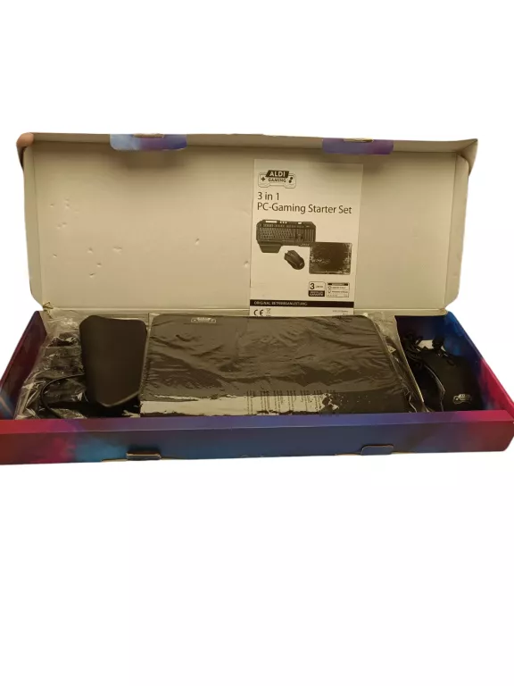 ALDI GAMING STARTER SET 3 IN 1 KLAW MYSZ PODKŁ