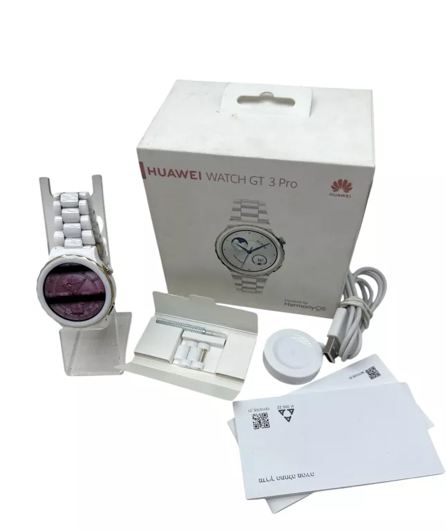 SMARTWATCH HUAWEI WATCH GT 3 PRO CERAMIC FRG-B19 KOMPLET