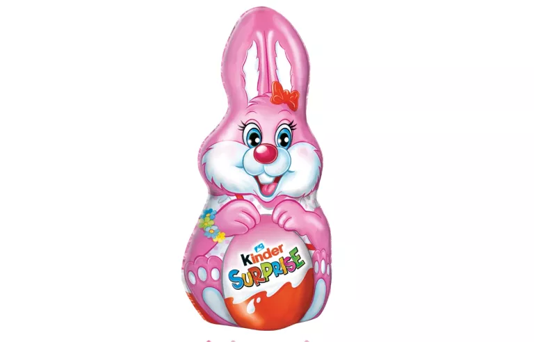 KINDER ZAJĄCZEK WIELKANOCNY FIGURKA Z JAJKIEM NIESPODZIANKĄ 75G