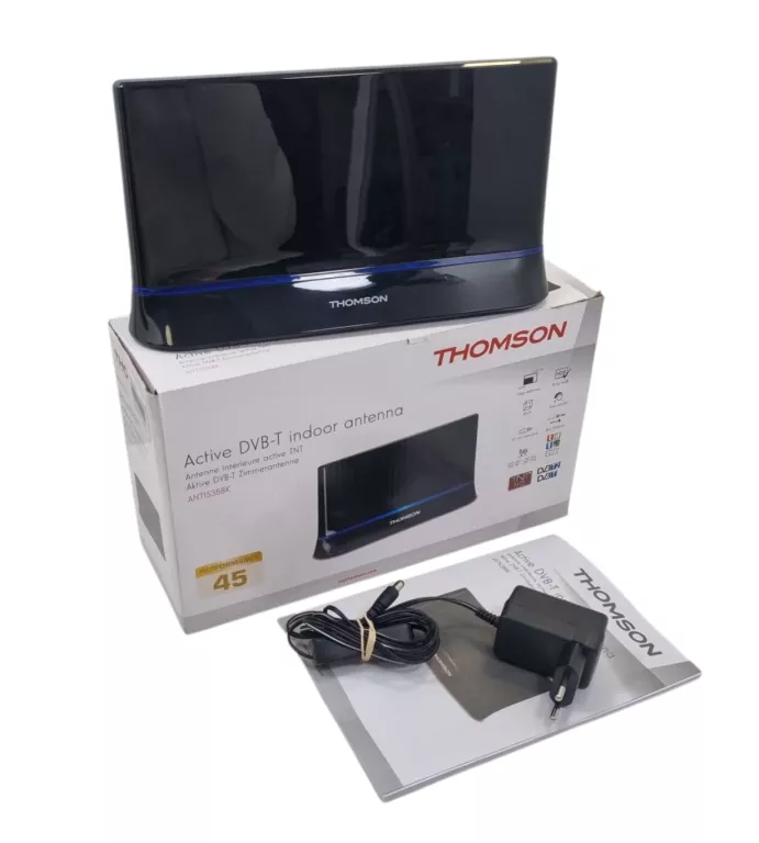 ANTENA POKOJOWA THOMSON DVB-T ANT1538BK DVB-T2