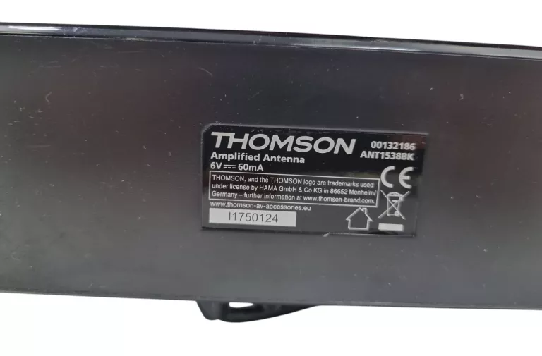 ANTENA POKOJOWA THOMSON DVB-T ANT1538BK DVB-T2