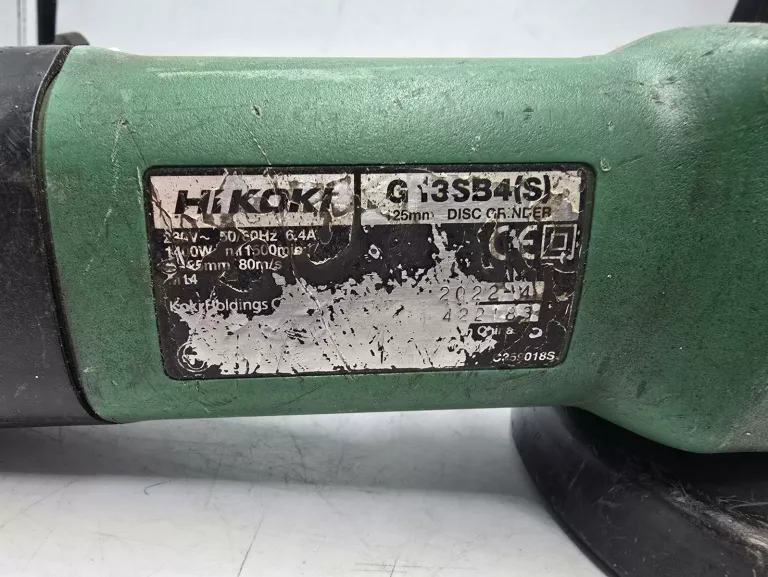 SZLIFIERKA KĄTOWA HIKOKI G13SB4 1400W
