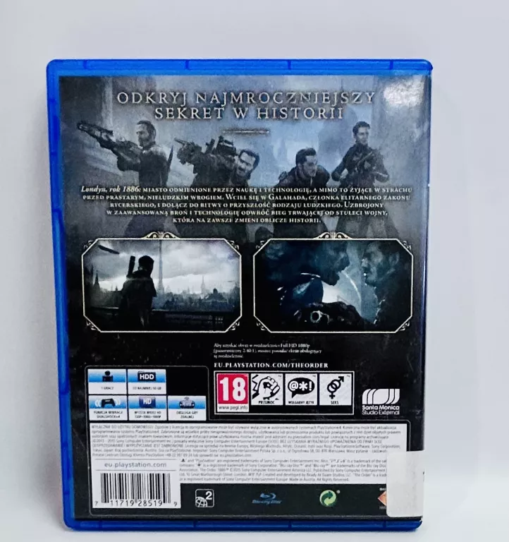 THE ORDER: 1886 PS4