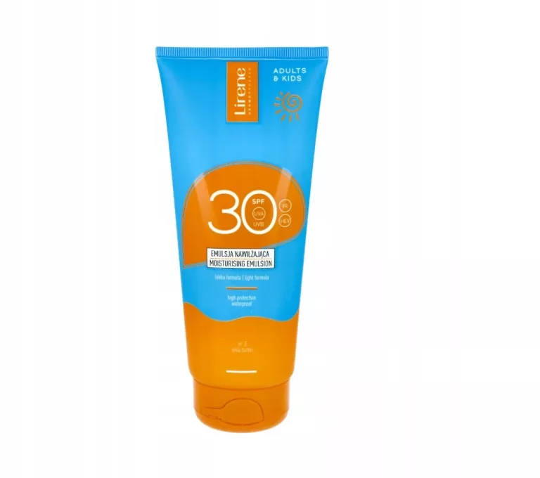 LIRENE SUN EMULSJA NAWILŻAJĄCA KREM SPF30 200 ML