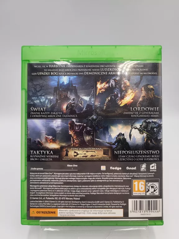 LORDS OF THE FALLEN XBOX ONE
