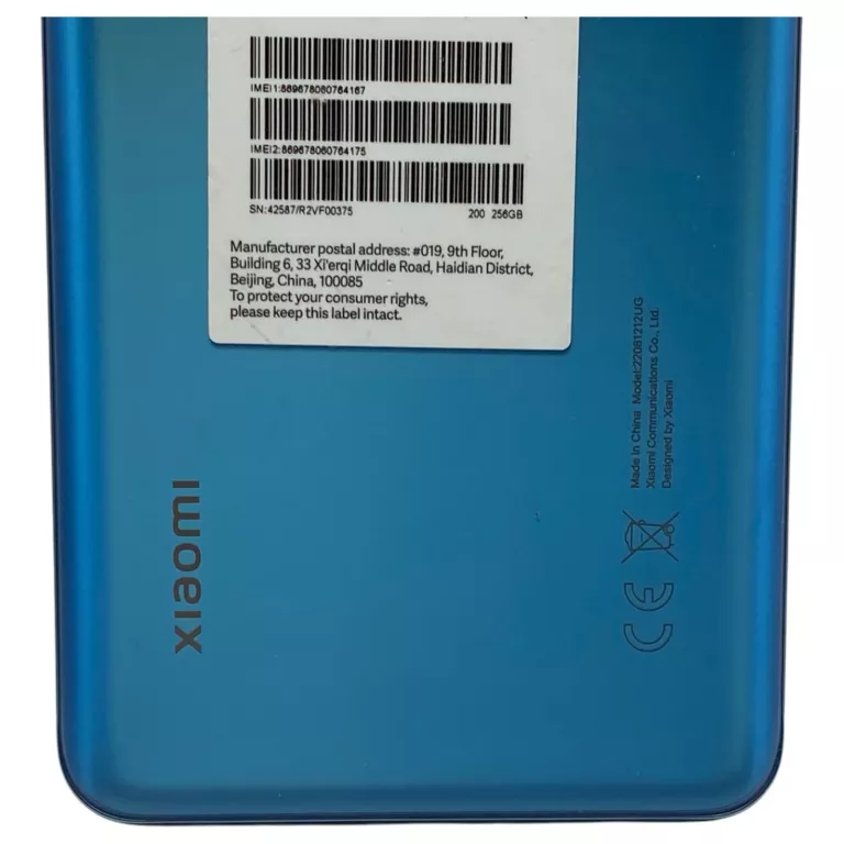 SMARTFON XIAOMI 12T PRO 8 GB / 256 GB 5G NIEBIESKI