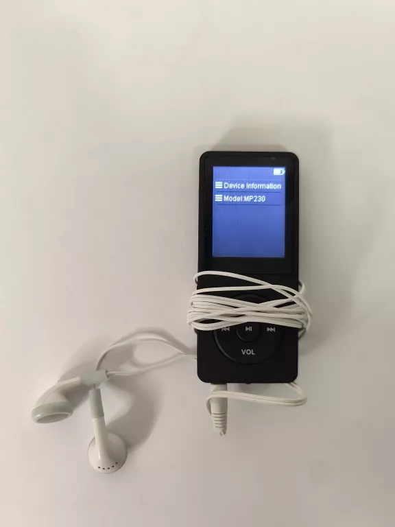 ODTWARZACZ MP3 MP230 + SŁUCHAWKI