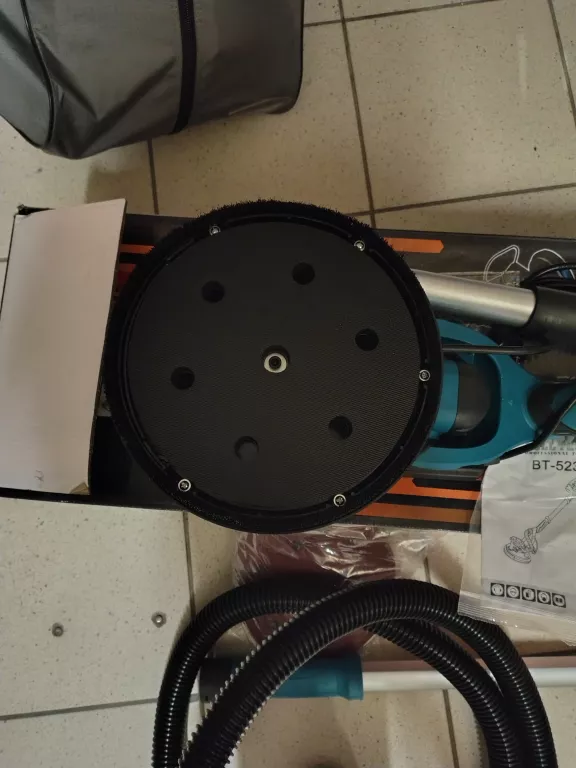 SZLIFIERKA ŻYRAFA DO GIPSU GŁADZI BEZPYŁOWA SAMOZASYSAJĄCA + LED 360 BLACK