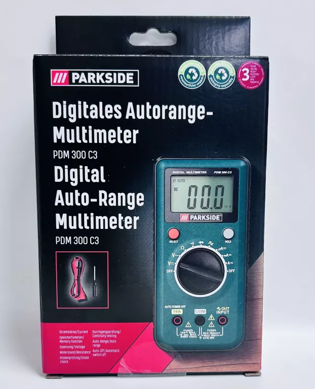 MIERNIK PARKSIDE PM300 C2